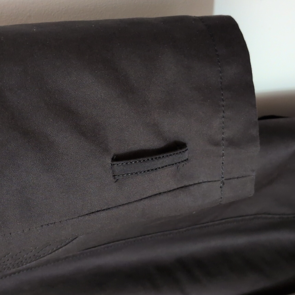 Kenneth Cole NY Vintage Black Double Breasted Trench Coat Size XL - Picture 5 of 7